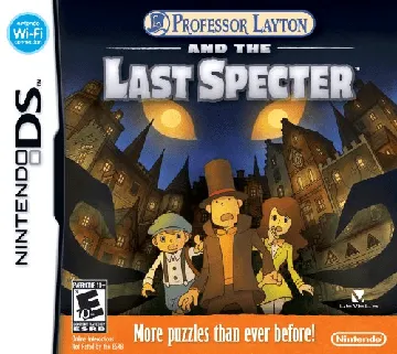 Professor Layton and the Last Specter (USA) box cover front